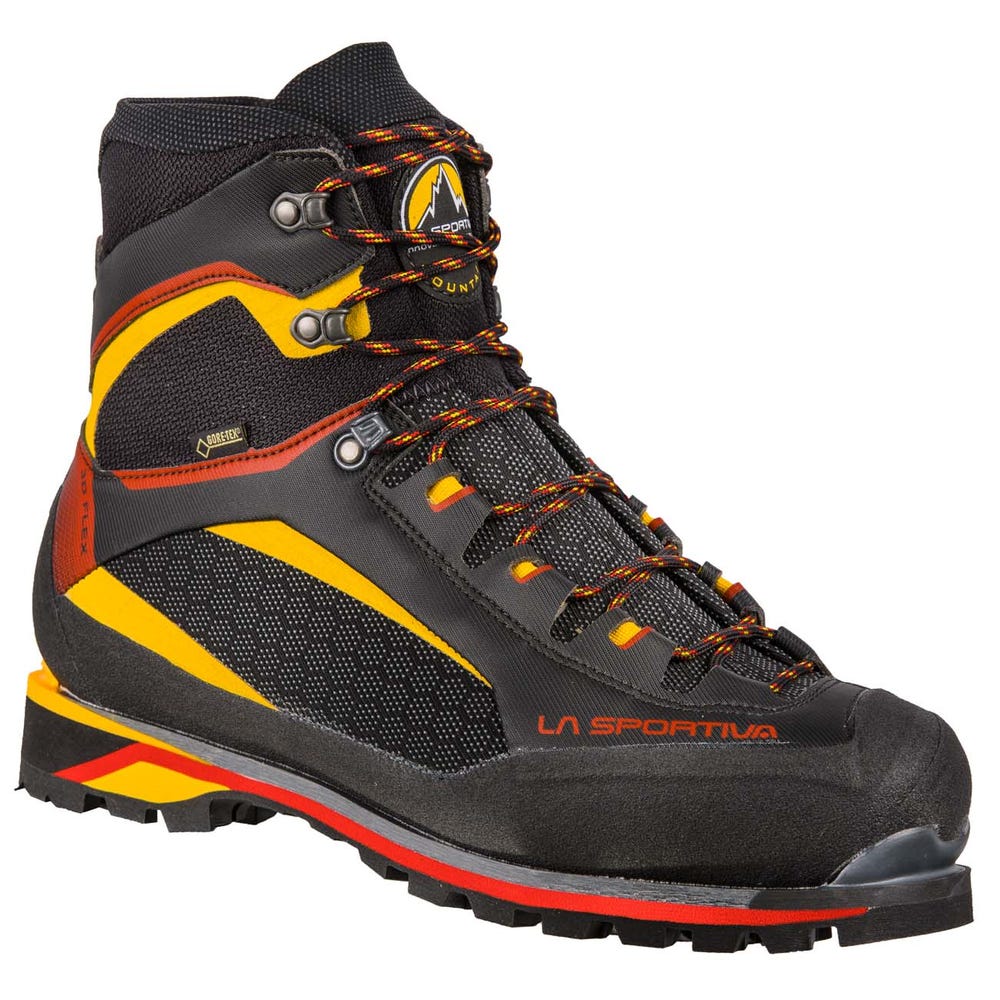 Botas Alpinismo La Sportiva Trango Tower Extreme GTX Hombre Negras/Amarillo Chile-5643820